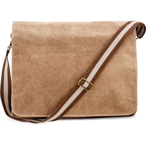 Sac courrier vintage en toile - 9
