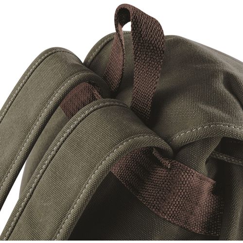 Sac à dos vintage en toile - 5