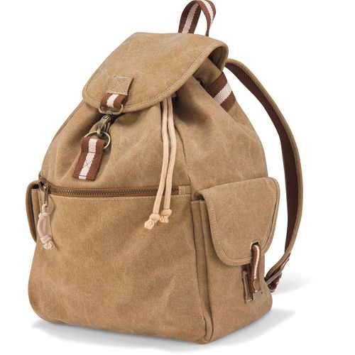 Sac à dos vintage en toile - 1