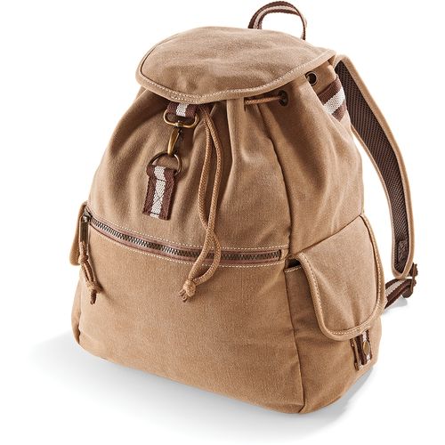 Sac à dos vintage en toile thumbnail 7
