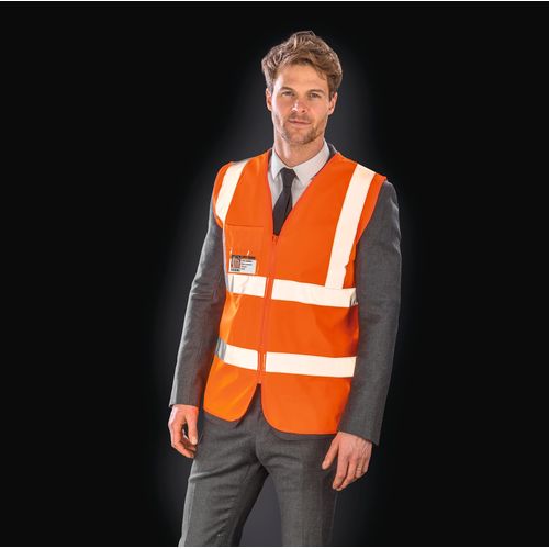 Gilet de sécurité zippé - 1