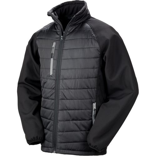 Veste softshell rembourrée black compass recyclée - 8