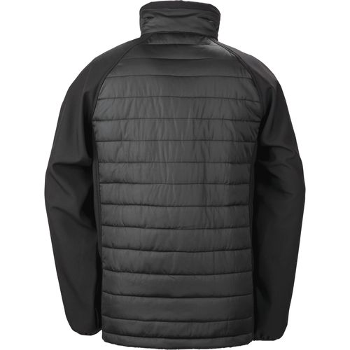 Veste softshell rembourrée black compass recyclée - 2