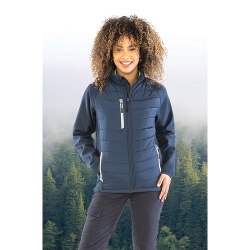 Veste softshell rembourrée black compass recyclée - 6
