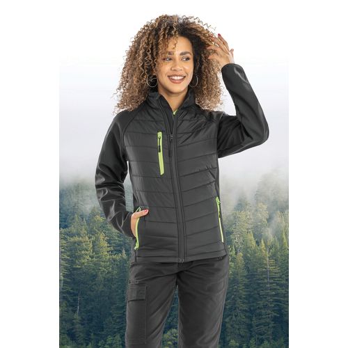 Veste softshell rembourrée black compass recyclée - 5