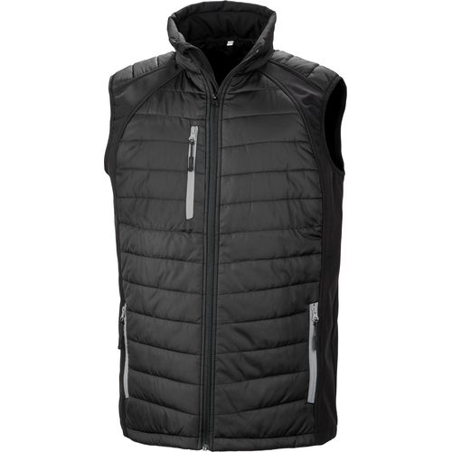 Gilet softshell rembourré black compass recyclé - 4