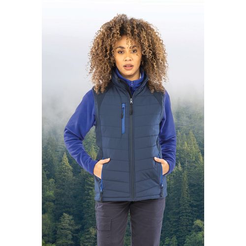 Gilet softshell rembourré black compass recyclé - 2