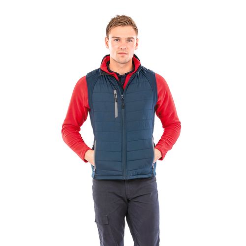 Gilet softshell rembourré black compass recyclé - 6