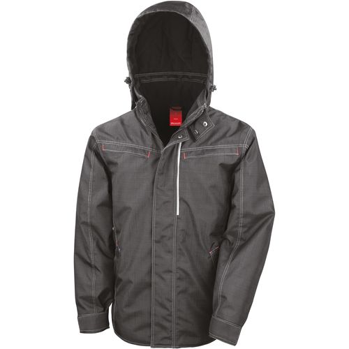 Parka robuste "effet denim" - 4