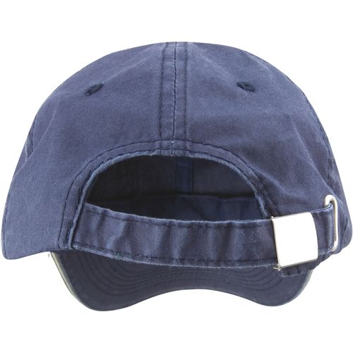 Casquette coton fine ligne lavé avec visière sandwich - 3