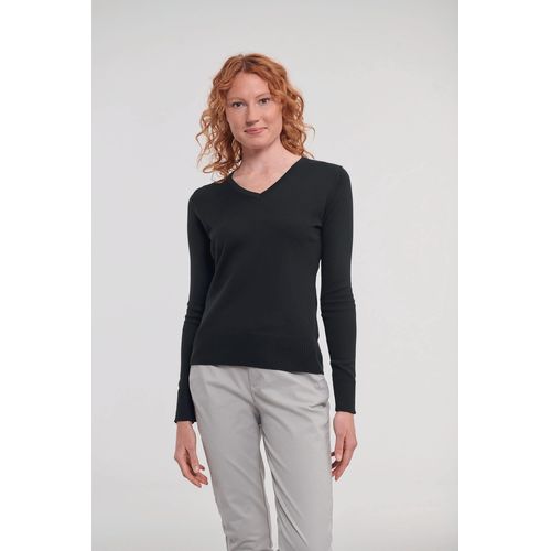 Pullover femme col v - 3