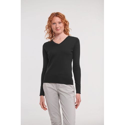 Pullover femme col v - 1