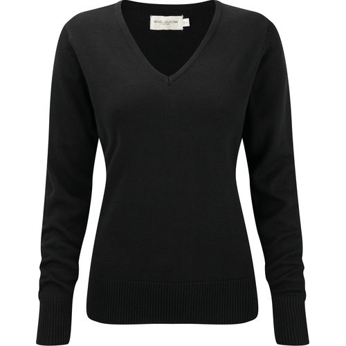 Pullover femme col v - 5