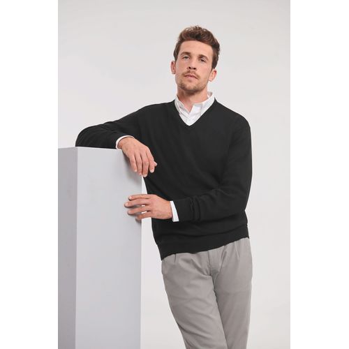 Pullover homme col v - 1