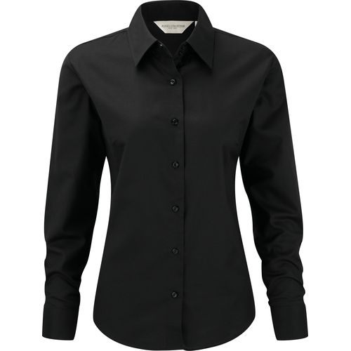 Chemise femme manches longues Oxford - 6