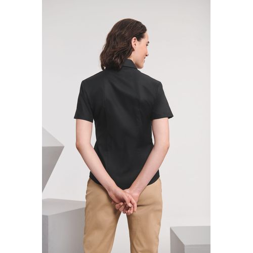 Chemise femme manches courtes Oxford - 2