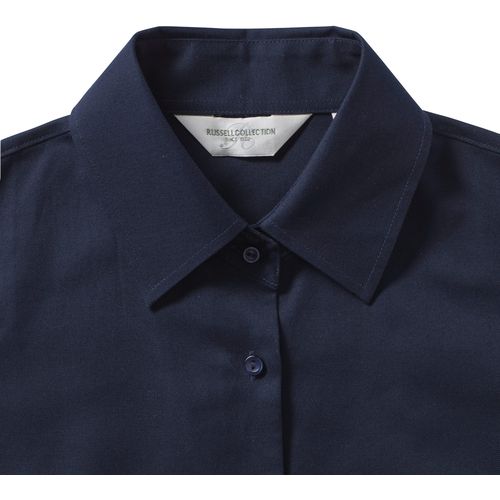 Chemise femme manches courtes Oxford - 3