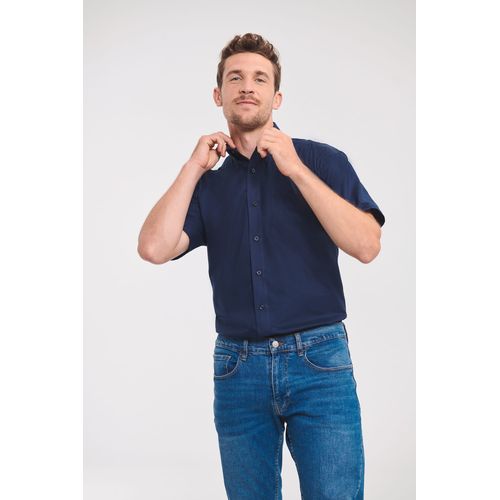 Chemise homme manches courtes Oxford - 1