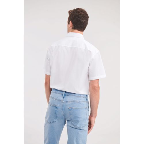 Chemise homme popeline polycoton manches courtes - 2