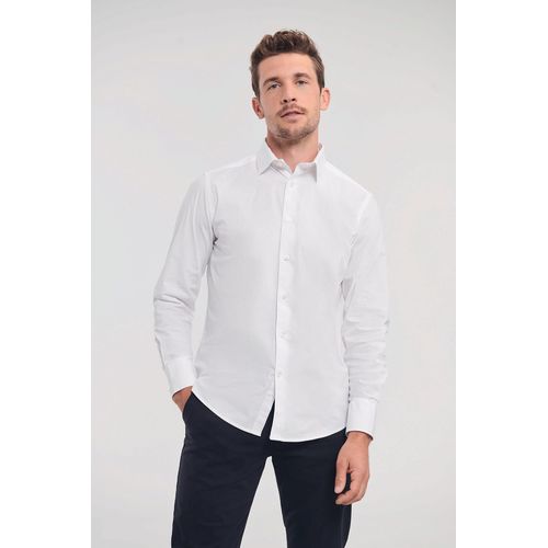 Chemise fittée homme manches longues - 1