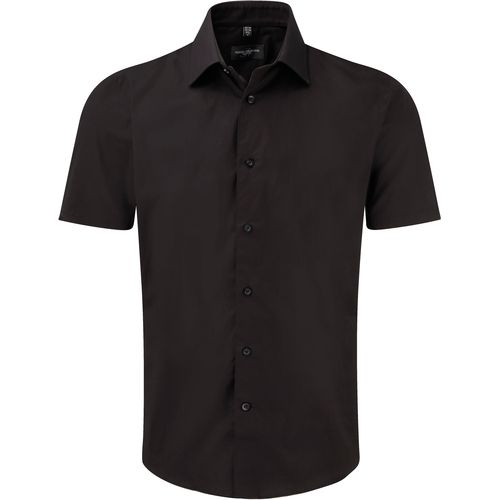 Chemise fittée homme manches courtes