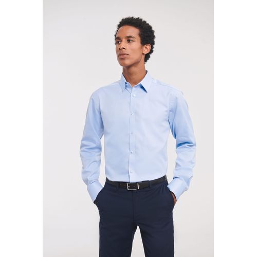 Chemise homme manche longues à chevrons - 1