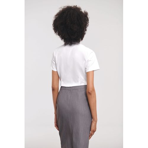 Chemise femme manche courtes à chevrons - 2