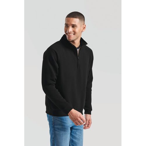 Sweat-shirt col zippé Premium (62-032-0) - 1