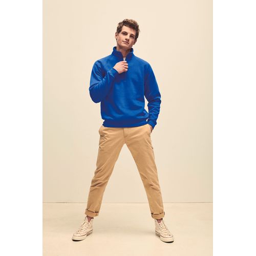 Sweat-shirt col zippé Premium (62-032-0) - 1