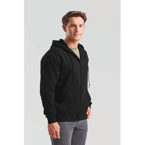 Sweat-shirt homme zippé capuche Premium (62-034-0)