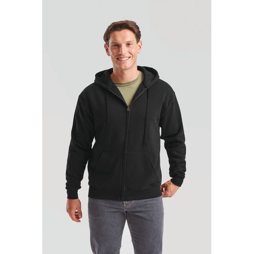 Sweat-shirt homme zippé capuche Premium (62-034-0)