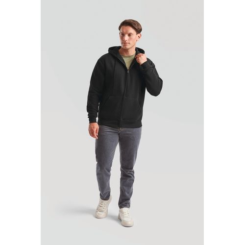Sweat-shirt homme zippé capuche Premium (62-034-0) - 1