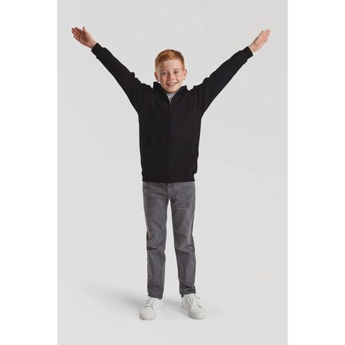Sweat-shirt enfant zippé capuche Classic (62-045-0) - 1
