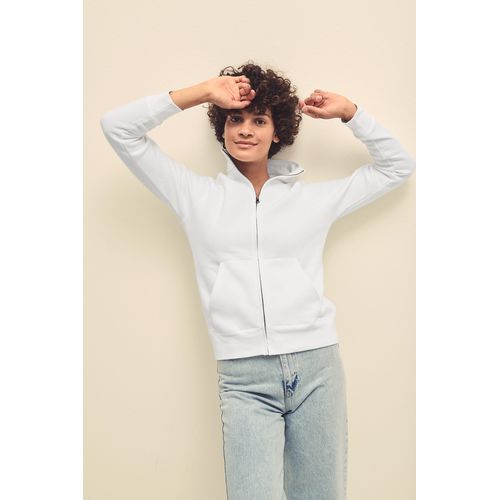 Veste femme molleton zippée Premium (62-116-0) - 1