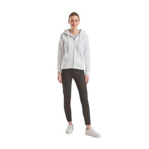 Sweat-shirt femme zippé capuche Premium (62-118-0) - 1