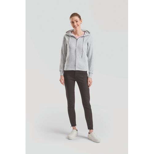 Sweat-shirt femme zippé capuche Premium (62-118-0) - 1