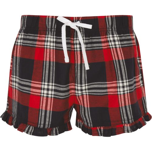 Short femme à motif tartan - 1