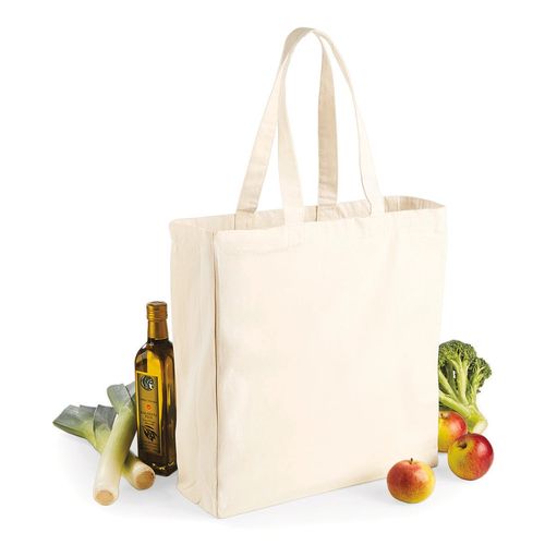 Sac toile coton shopping - 3