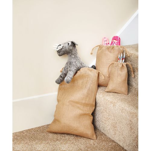 Sac à cordelette en jute - 3