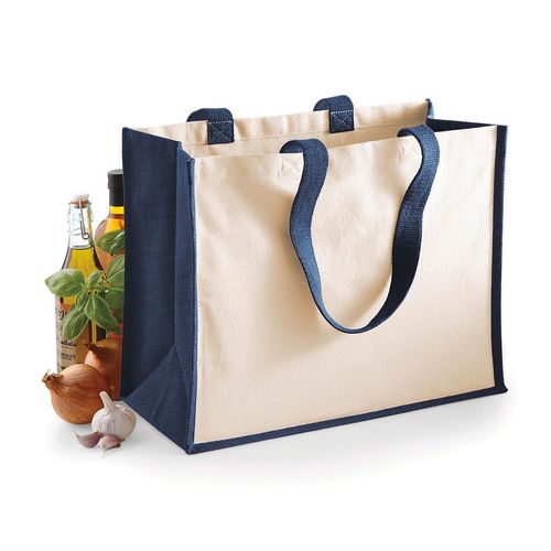 Sac cabas classique en jute - 1