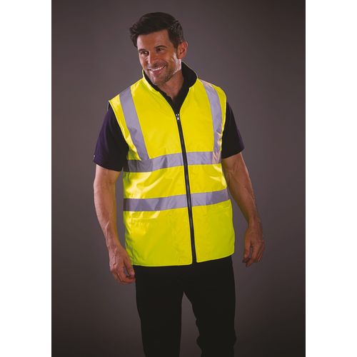 Bodywarmer réversible haute visibilité - 1