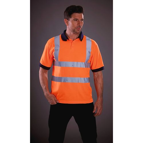 Polo manches courtes haute visibilité - 2