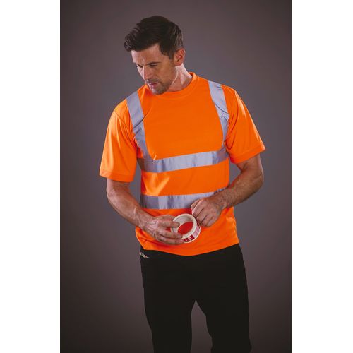 T-shirt manches courtes haute visibilité - 1