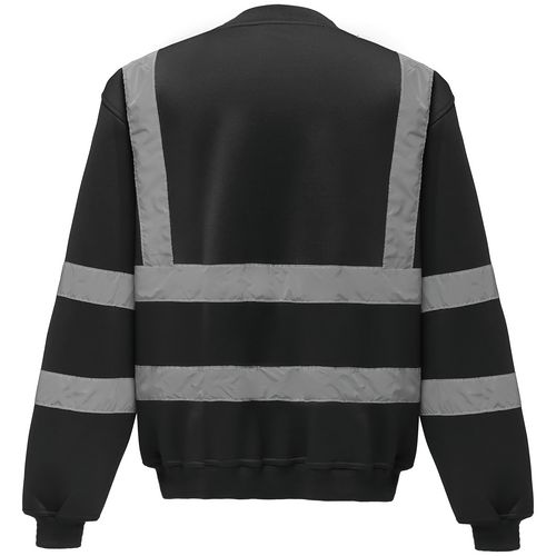 Sweat-shirt haute visibilité col rond - 9
