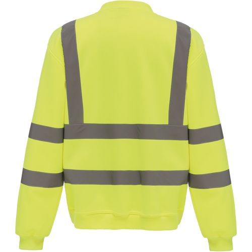 Sweat-shirt haute visibilité col rond