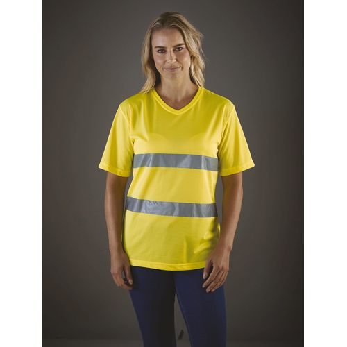 T-shirt col V haute visibilité Top Cool - 1