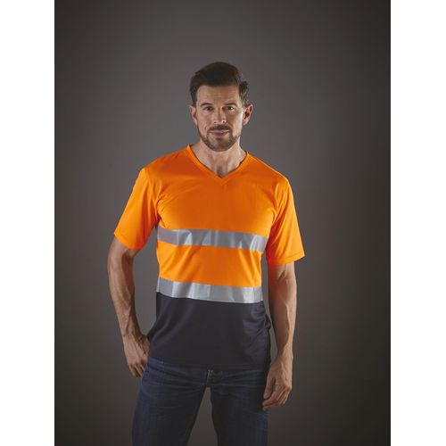 T-shirt col V haute visibilité Top Cool - 4