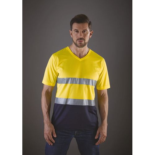 T-shirt col V haute visibilité Top Cool - 2