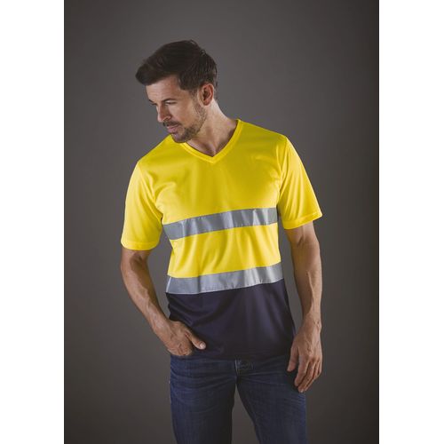 T-shirt col V haute visibilité Top Cool - 6