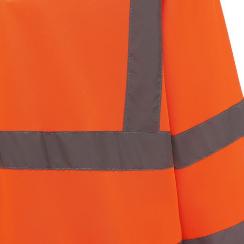 Sweat-shirt 1/4 zip haute visibilité - 3